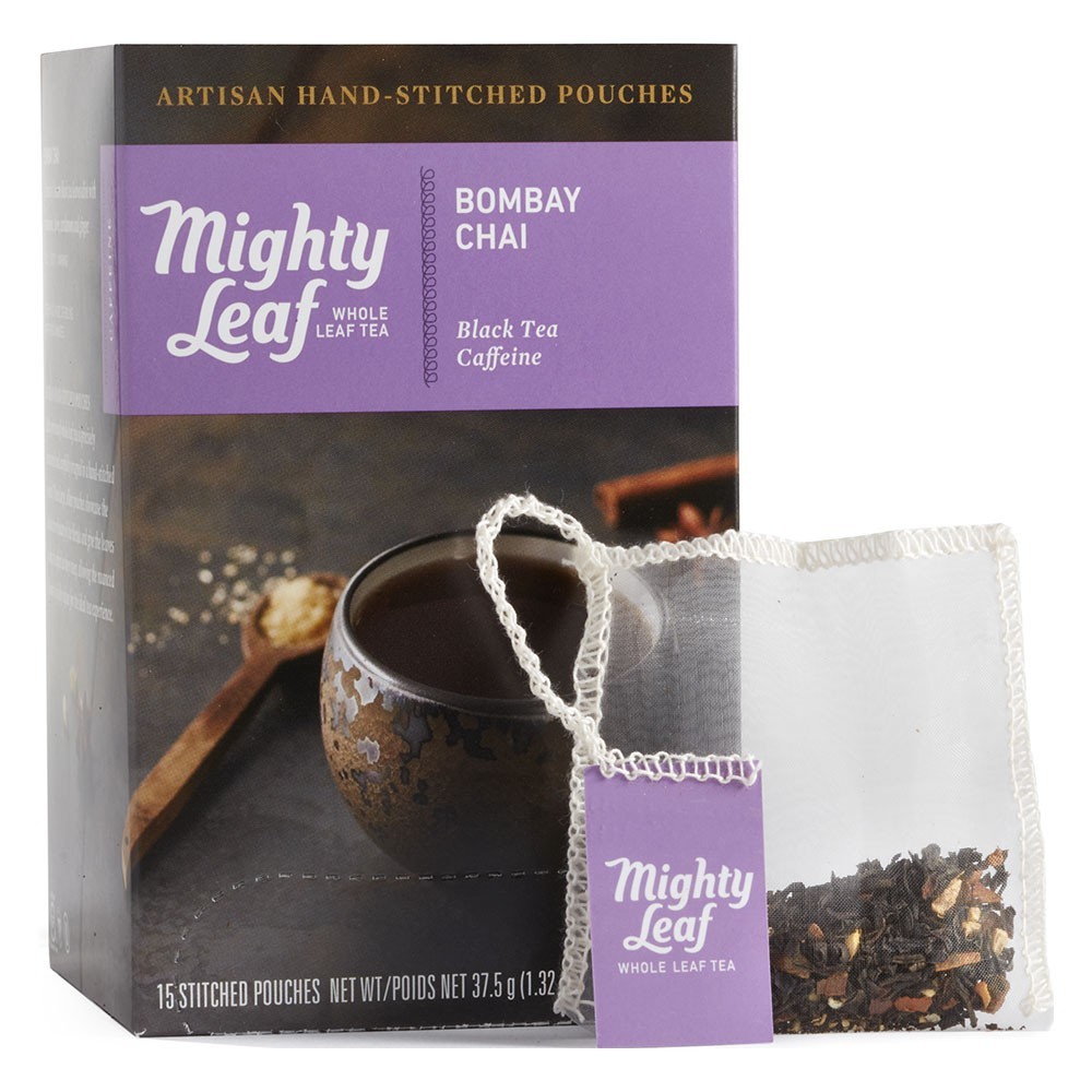 Mighty Leaf Tea Bombay Chai Black Tea - Ammirati Coffee.